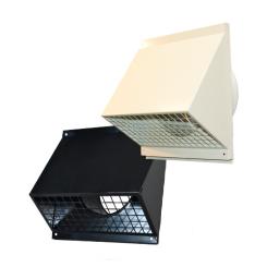 MAI Außenwandhaube mit Schutzgitter 