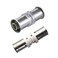 MFL Press-Kupplung für Heizrohr PE-RT / Alu / PE-RT und PE-RT 