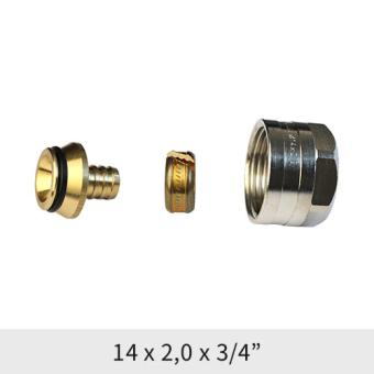 MFL Klemmringverschraubung 14 x 2,0 x 3/4"